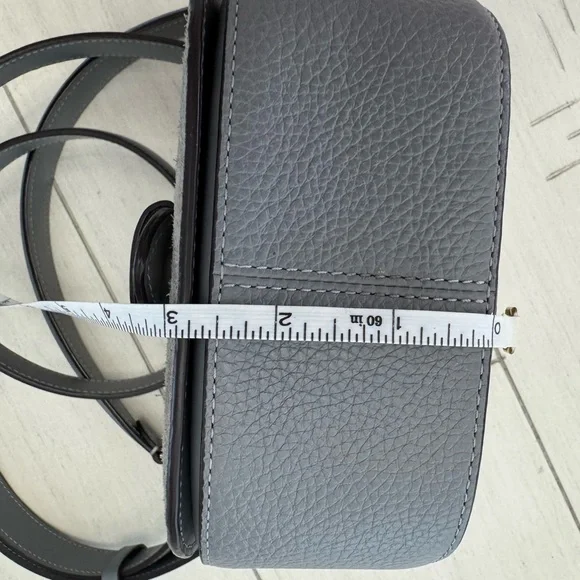 Coach Gray Crossbody Bag with Gold Hardware - Picture 13 of 13